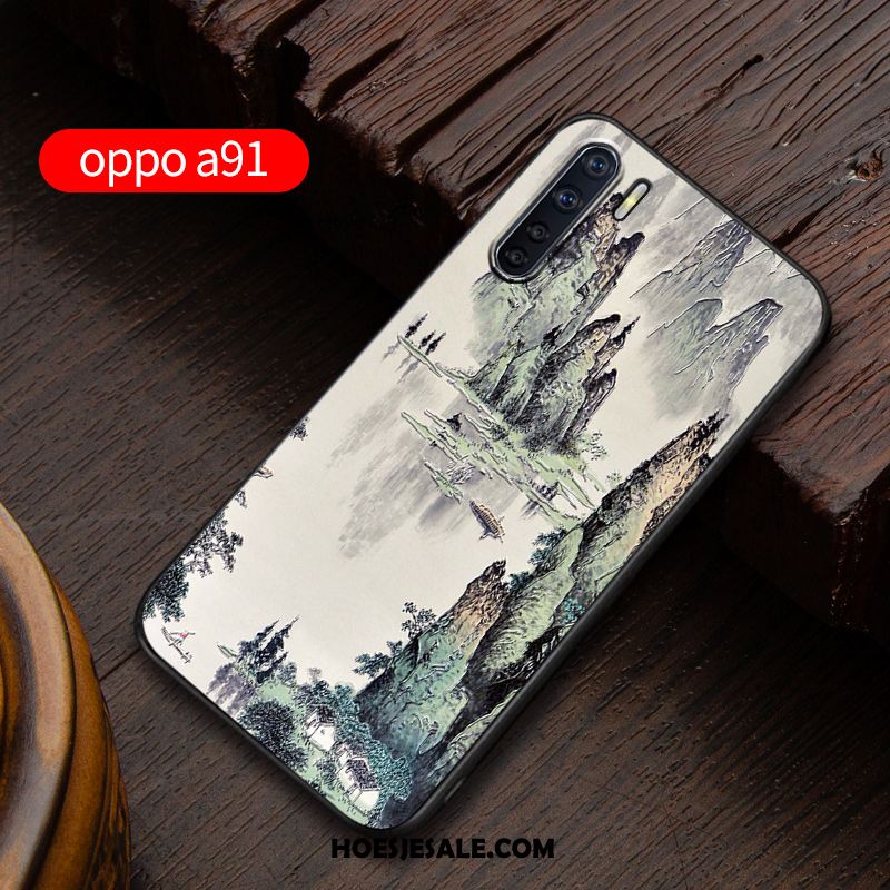 Oppo A91 Hoesje Siliconen Pas Mobiele Telefoon Bescherming Reliëf Kopen