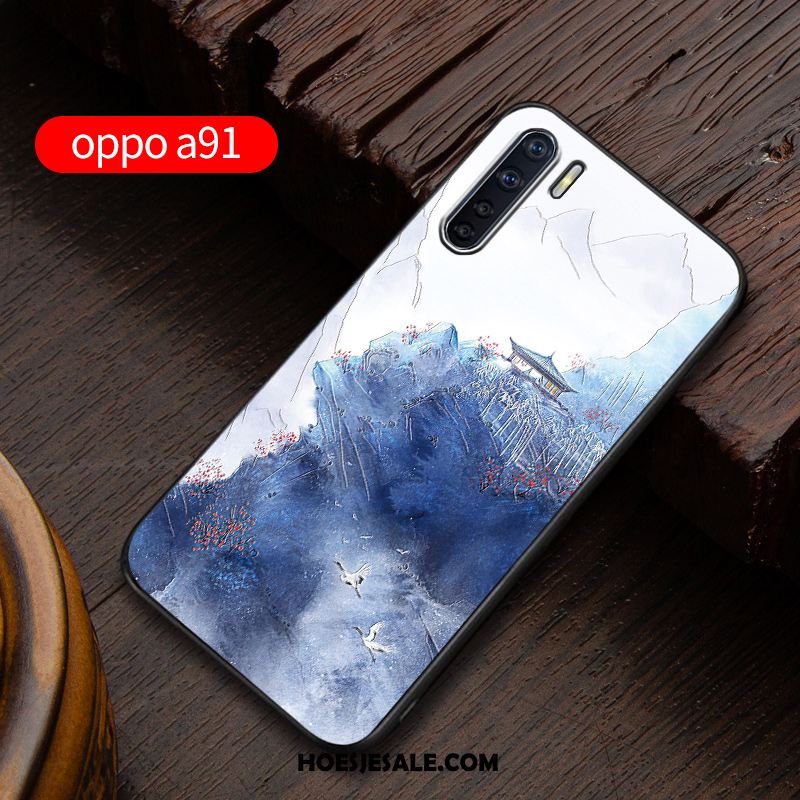 Oppo A91 Hoesje Siliconen Pas Mobiele Telefoon Bescherming Reliëf Kopen