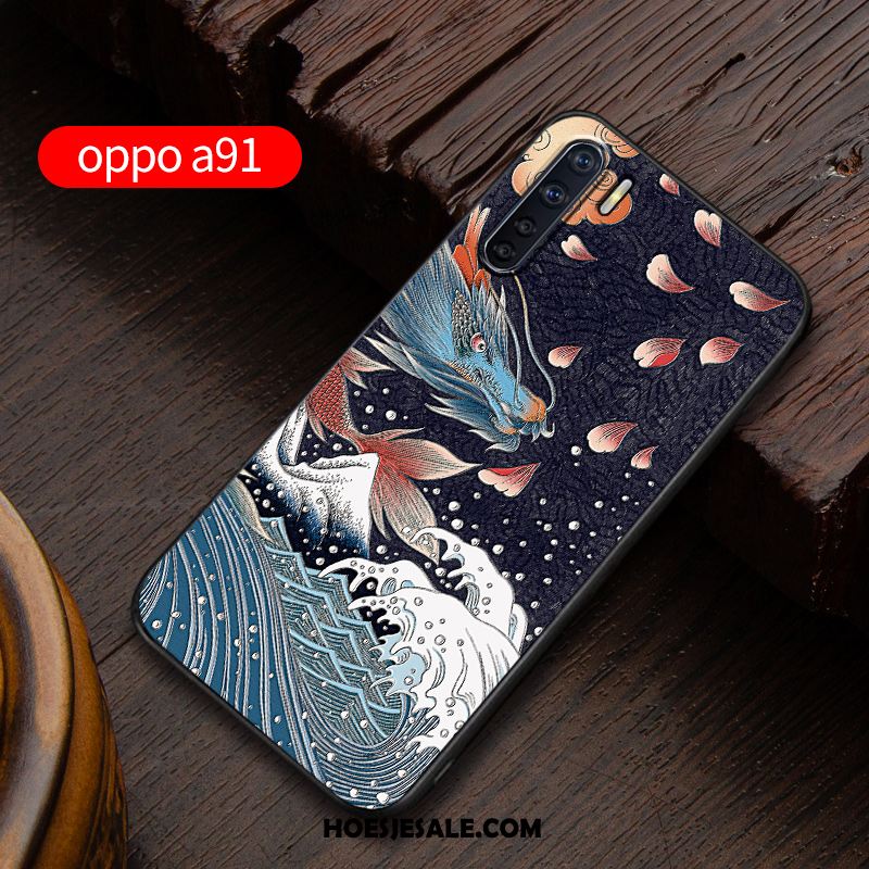 Oppo A91 Hoesje Siliconen Pas Mobiele Telefoon Bescherming Reliëf Kopen