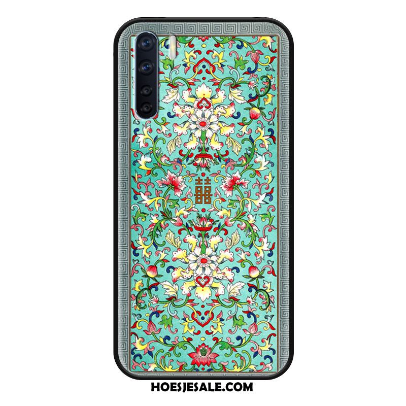 Oppo A91 Hoesje Vintage Mobiele Telefoon Chinese Stijl Hoes Mode Sale