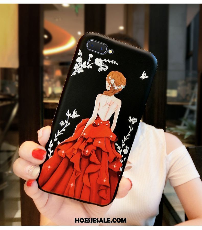 Oppo Ax5 Hoesje Bescherming Hoes Strass All Inclusive Eenvoudige Sale