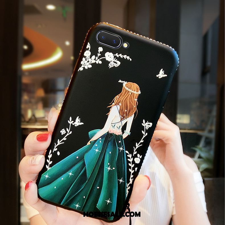 Oppo Ax5 Hoesje Bescherming Hoes Strass All Inclusive Eenvoudige Sale