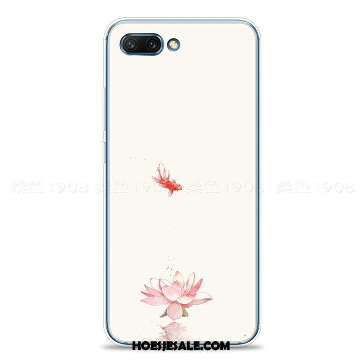 Oppo Ax5 Hoesje Bloemen Kunst Siliconen Mobiele Telefoon Anti-fall Kopen