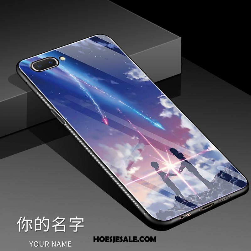 Oppo Ax5 Hoesje Glas Mobiele Telefoon Zwart Hard Trend Kopen
