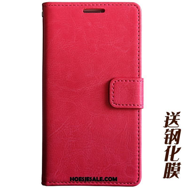 Oppo F5 Hoesje Leren Etui Bescherming Anti-fall Folio All Inclusive Kopen