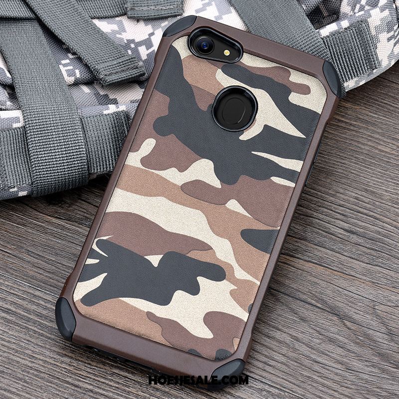 Oppo F5 Youth Hoesje Persoonlijk Camouflage Anti-fall Bescherming Mobiele Telefoon Winkel