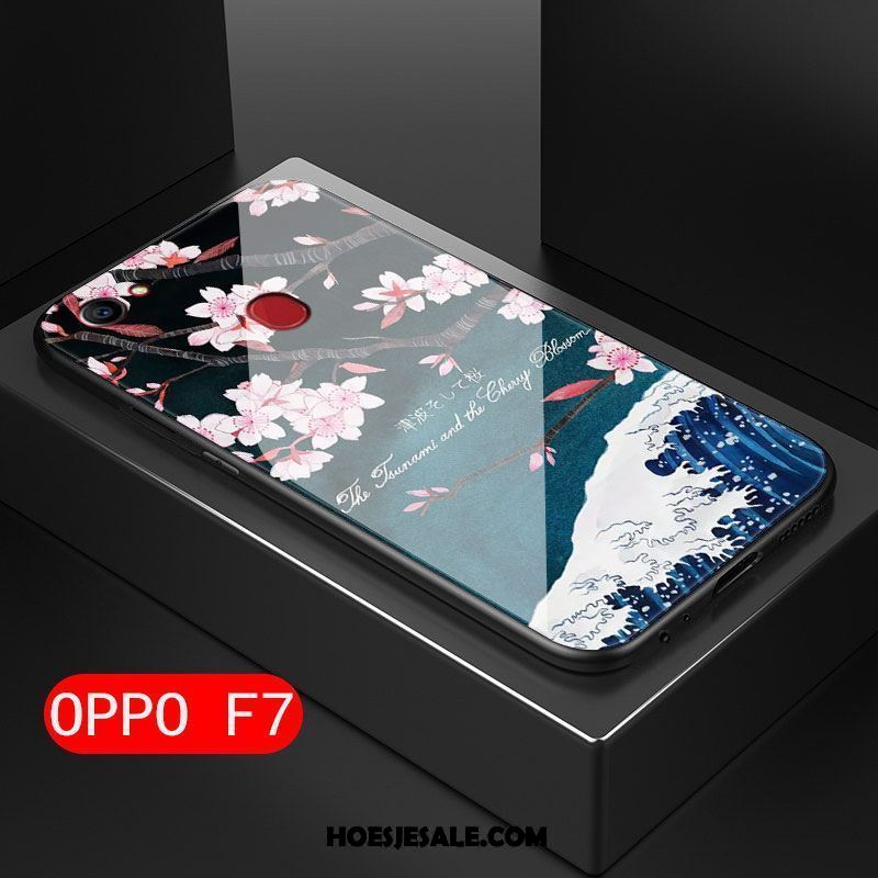 Oppo F7 Hoesje All Inclusive Roze Bescherming Hard Kunst Goedkoop