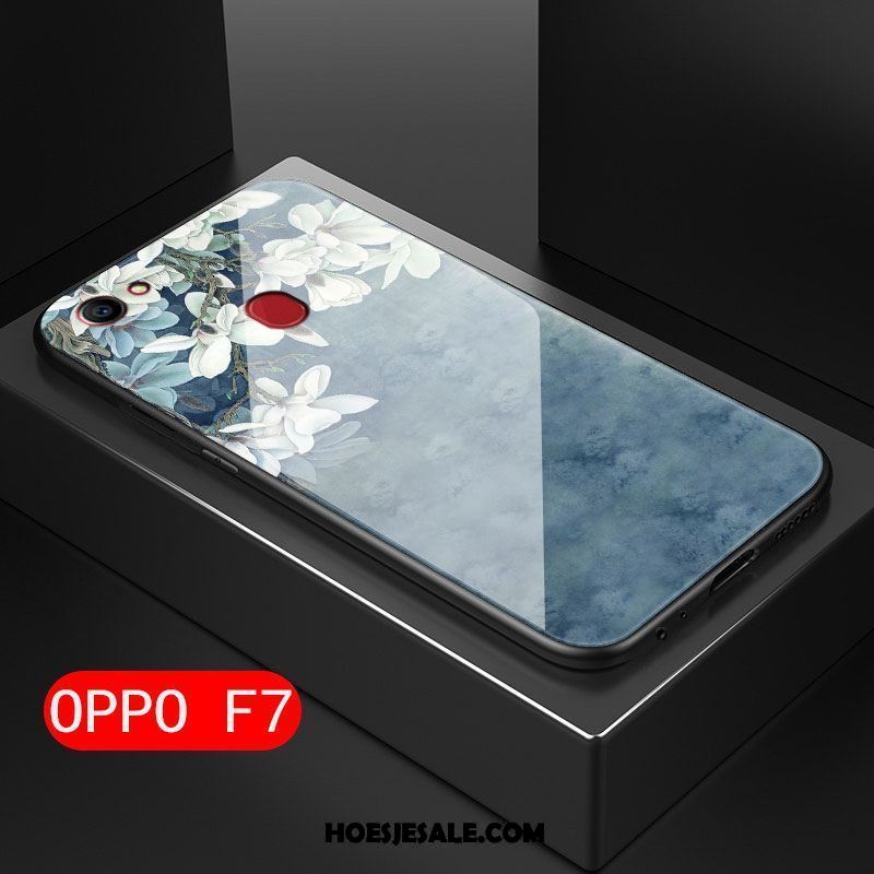 Oppo F7 Hoesje All Inclusive Roze Bescherming Hard Kunst Goedkoop