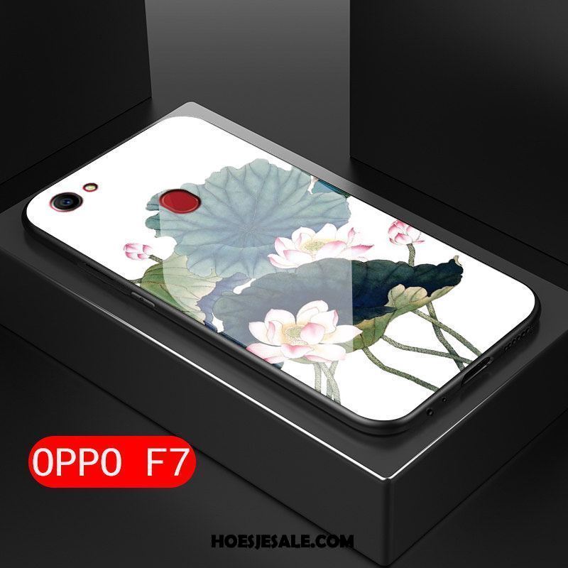 Oppo F7 Hoesje All Inclusive Roze Bescherming Hard Kunst Goedkoop