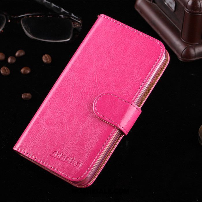 Oppo F7 Youth Hoesje Roze Hoge Folio Mobiele Telefoon Leren Etui Korting