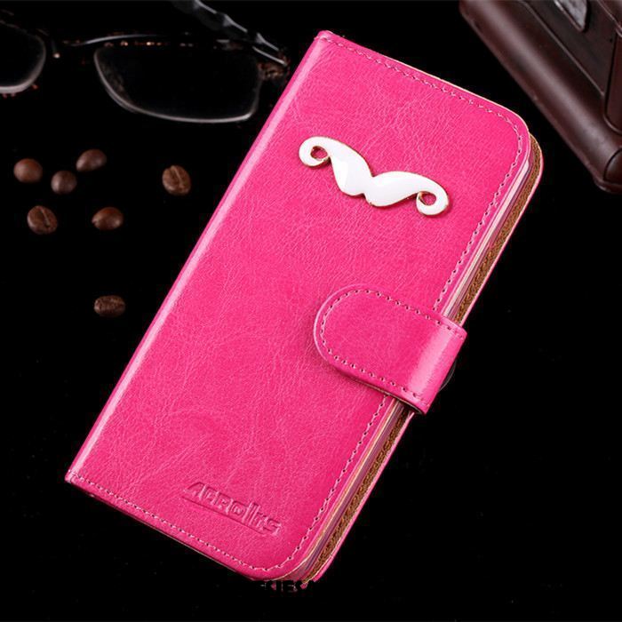 Oppo F7 Youth Hoesje Roze Hoge Folio Mobiele Telefoon Leren Etui Korting