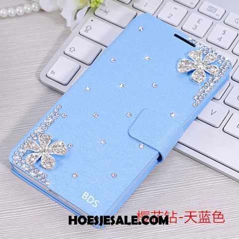 Oppo F9 Hoesje Blauw Anti-fall Mobiele Telefoon Met Strass Bescherming Kopen