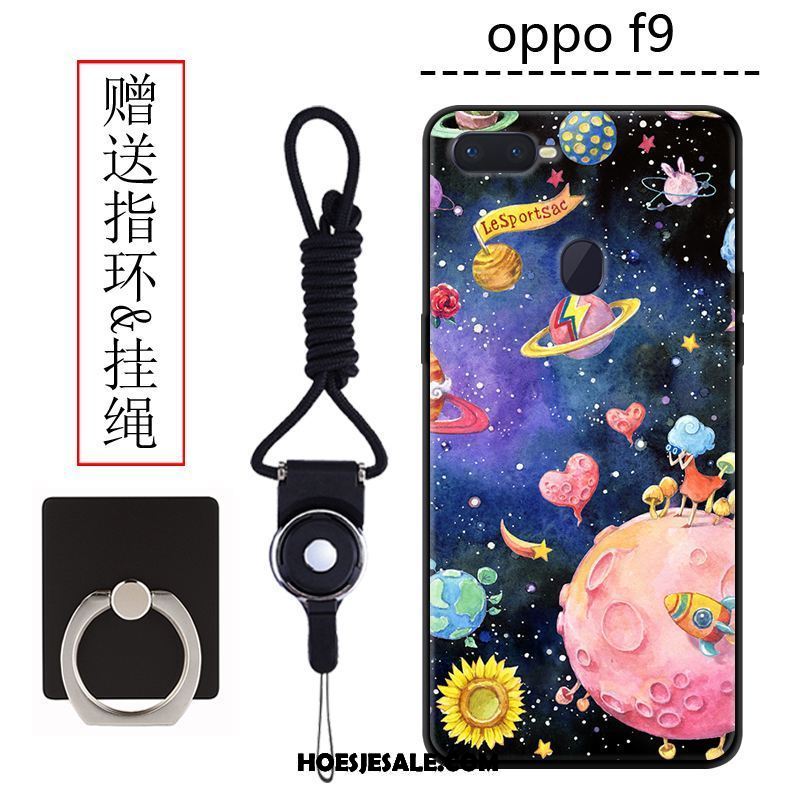 Oppo F9 Hoesje Groen Trendy Merk Schrobben Bescherming Mobiele Telefoon Korting