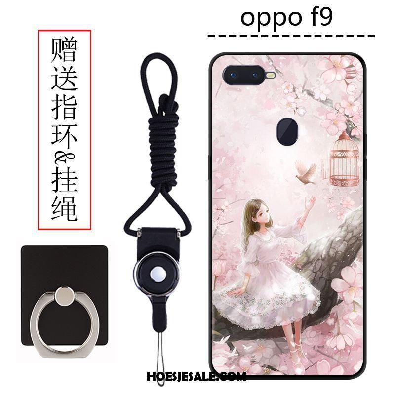 Oppo F9 Hoesje Groen Trendy Merk Schrobben Bescherming Mobiele Telefoon Korting