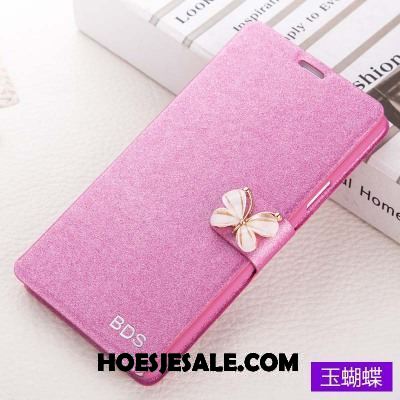 Oppo F9 Hoesje Leren Etui Bescherming Clamshell Anti-fall Hoes Sale