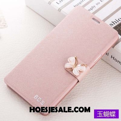 Oppo F9 Hoesje Leren Etui Bescherming Clamshell Anti-fall Hoes Sale