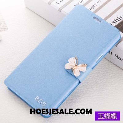 Oppo F9 Hoesje Leren Etui Bescherming Clamshell Anti-fall Hoes Sale