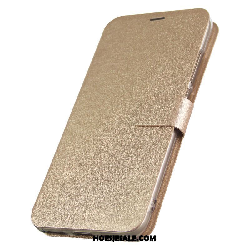 Oppo F9 Hoesje Leren Etui Kleur All Inclusive Mobiele Telefoon Goud Sale