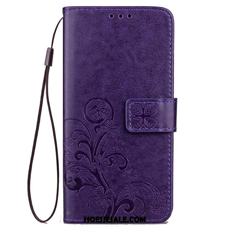 Oppo F9 Hoesje Mobiele Telefoon Blauw Bescherming Anti-fall Folio Sale