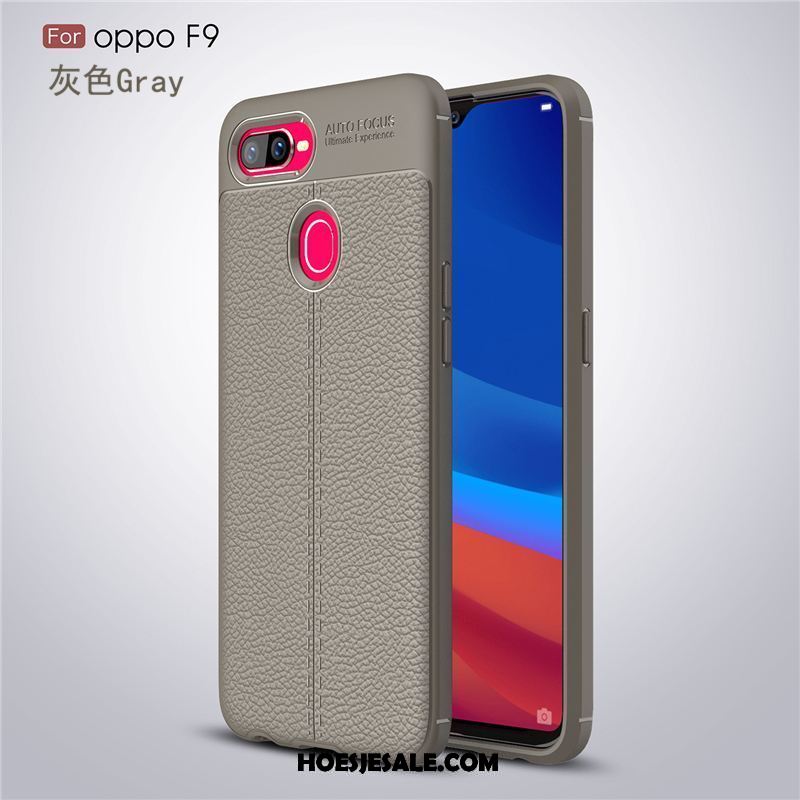 Oppo F9 Hoesje Rood Mobiele Telefoon Persoonlijk Patroon Mode Goedkoop