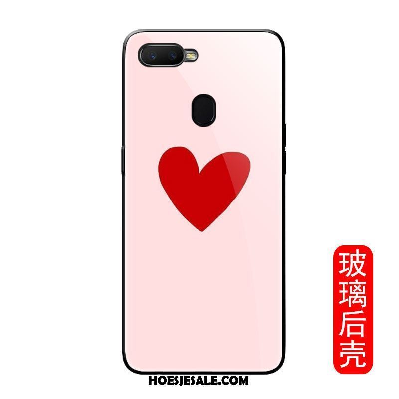 Oppo F9 Starry Hoesje All Inclusive Hoes Siliconen Net Red Roze Sale