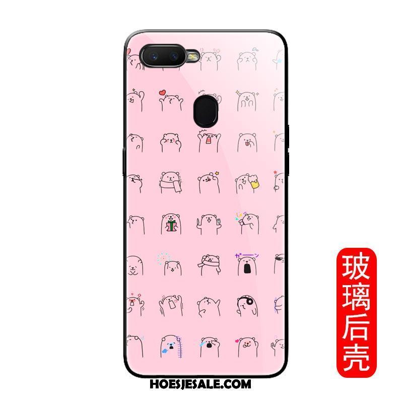 Oppo F9 Starry Hoesje Anti-fall Hond Grappig Hoes Mooie Winkel