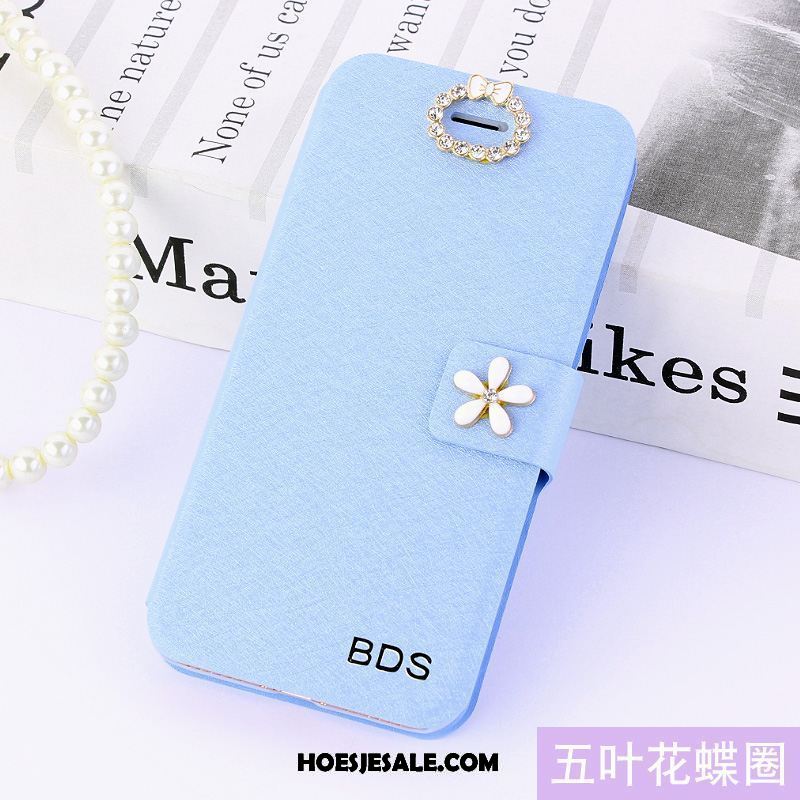 Oppo F9 Starry Hoesje Anti-fall Mobiele Telefoon Clamshell Hoes Blauw Kopen