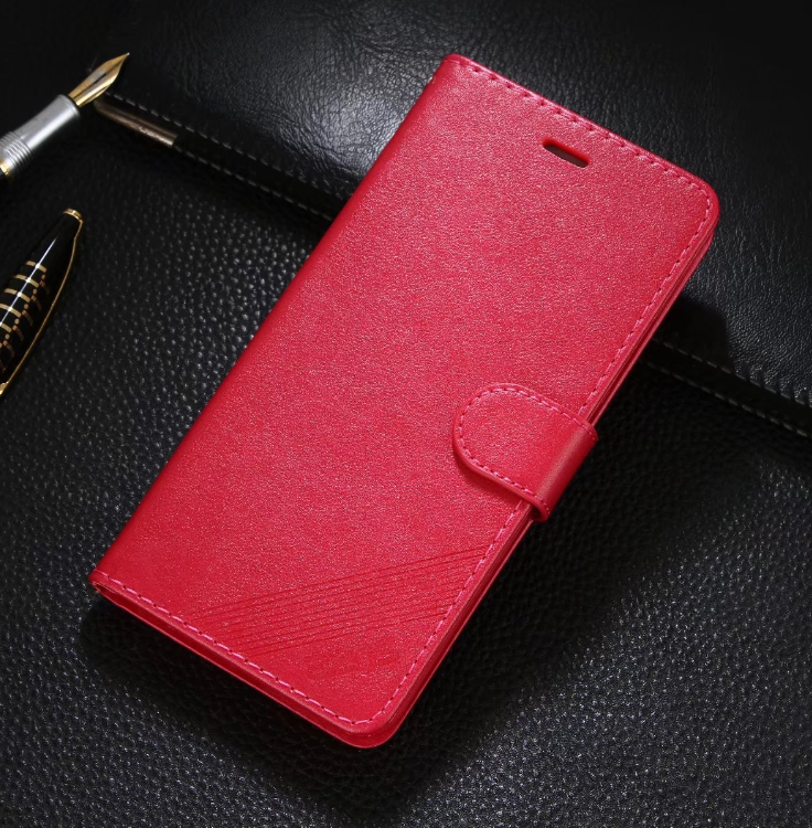 Oppo F9 Starry Hoesje Bescherming Mobiele Telefoon Clamshell Portemonnee Rood Korting