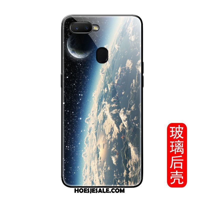 Oppo F9 Starry Hoesje Camouflage Anti-fall Trend Landschap Siliconen Online