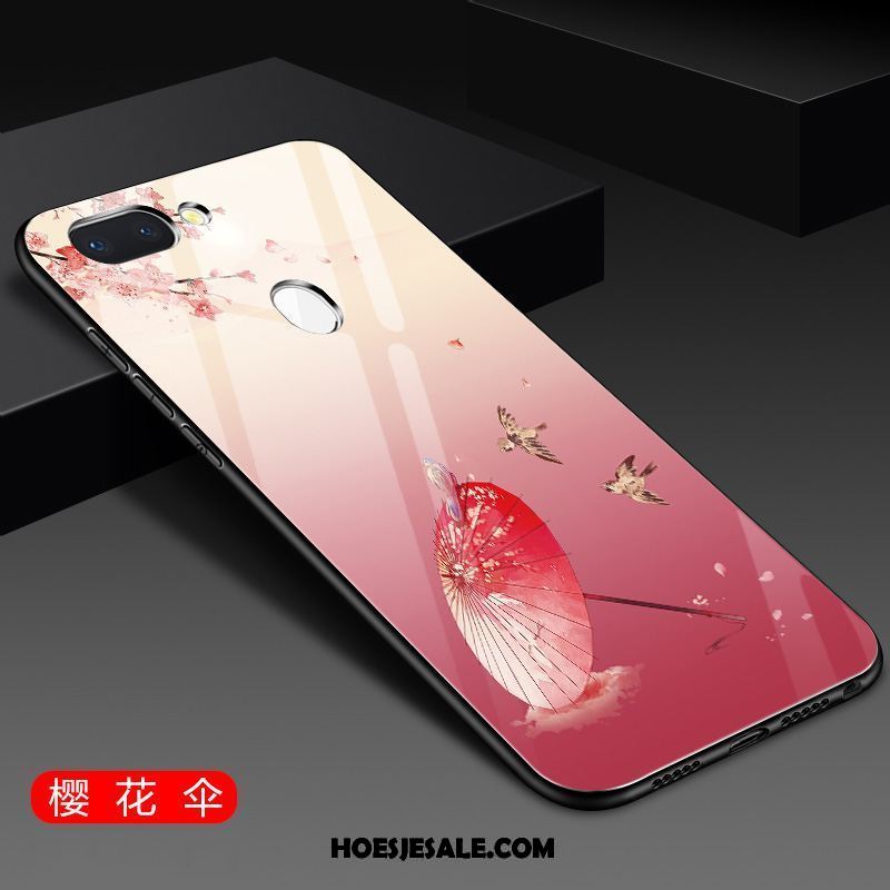 Oppo F9 Starry Hoesje Glas Scheppend Hoes Schrobben Siliconen Kopen