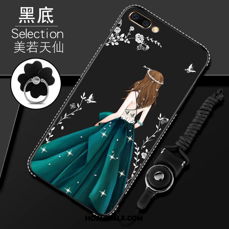 Oppo F9 Starry Hoesje Mode Mooie Met Strass Trend Dun Goedkoop