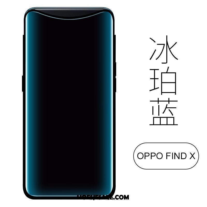 Oppo Find X Hoesje Bescherming Scheppend Trend Siliconen Glas Kopen