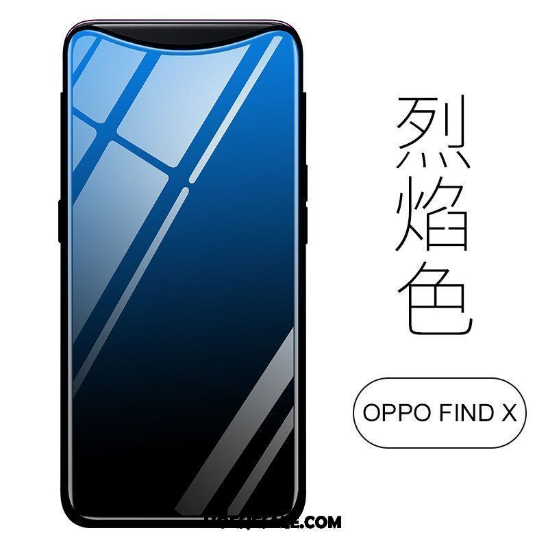 Oppo Find X Hoesje Bescherming Scheppend Trend Siliconen Glas Kopen