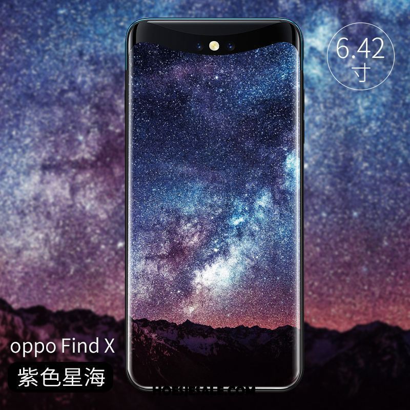 Oppo Find X Hoesje Hoes Trendy Merk Net Red All Inclusive Zacht Sale