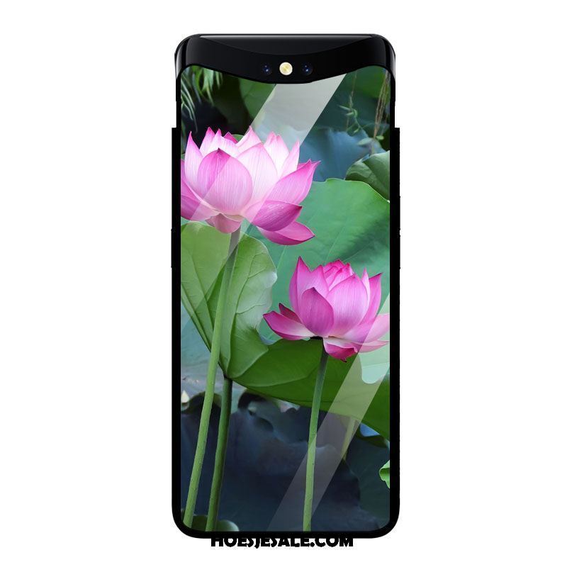 Oppo Find X Hoesje Mobiele Telefoon All Inclusive Gehard Glas Bloemen Kunst Sale