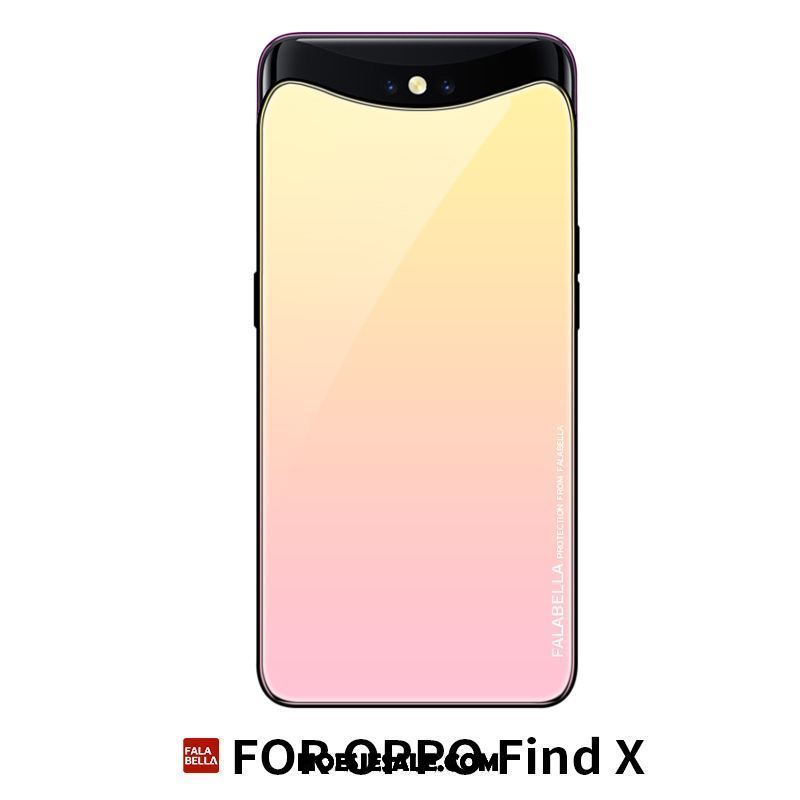 Oppo Find X Hoesje Mobiele Telefoon All Inclusive Purper Anti-fall Persoonlijk Sale