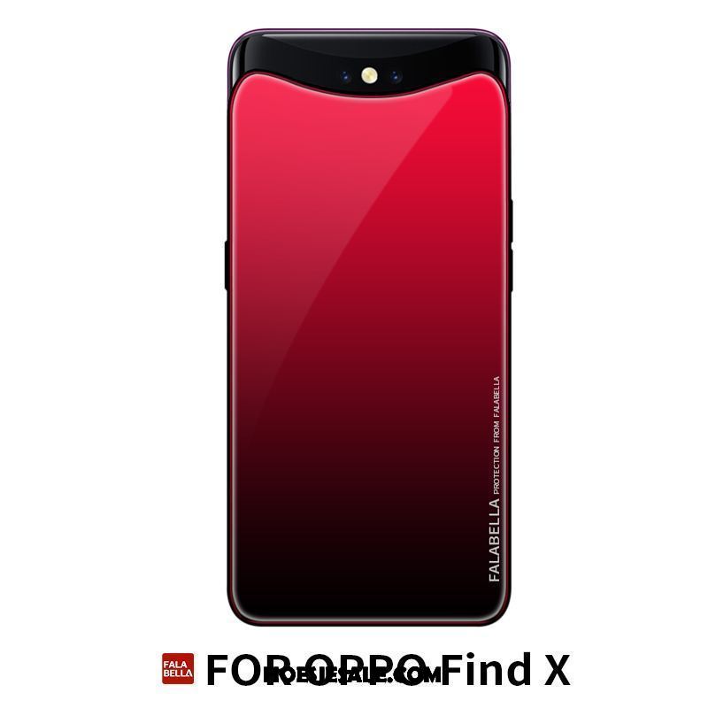 Oppo Find X Hoesje Mobiele Telefoon All Inclusive Purper Anti-fall Persoonlijk Sale