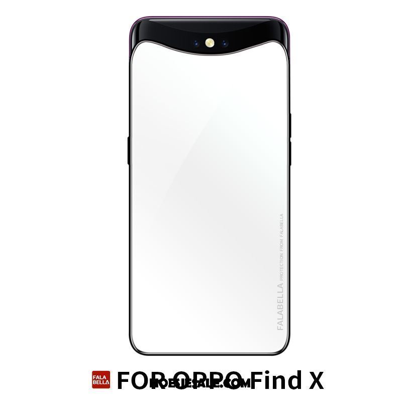 Oppo Find X Hoesje Mobiele Telefoon All Inclusive Purper Anti-fall Persoonlijk Sale