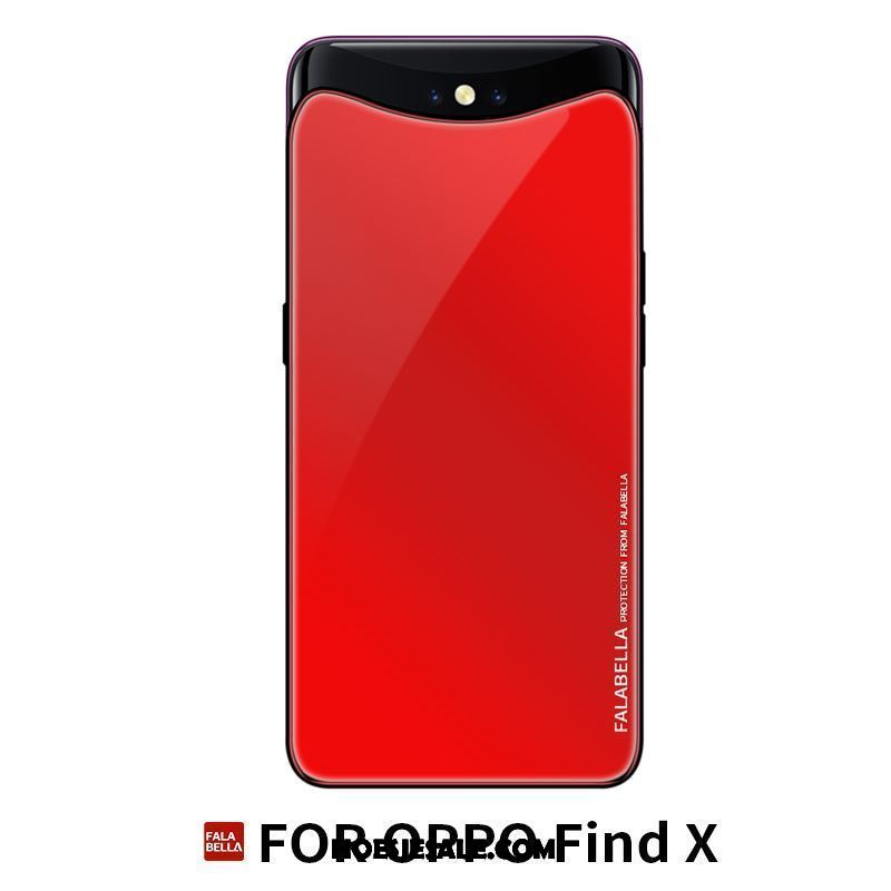 Oppo Find X Hoesje Mobiele Telefoon All Inclusive Purper Anti-fall Persoonlijk Sale