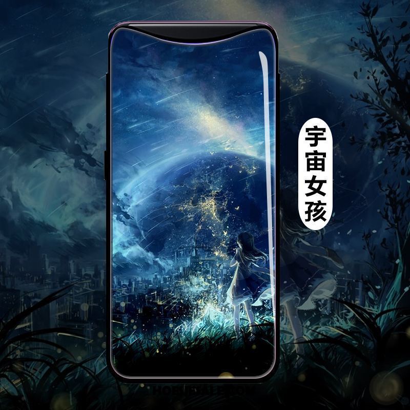 Oppo Find X Hoesje Mobiele Telefoon Hoes Zacht Trend Blauw Winkel