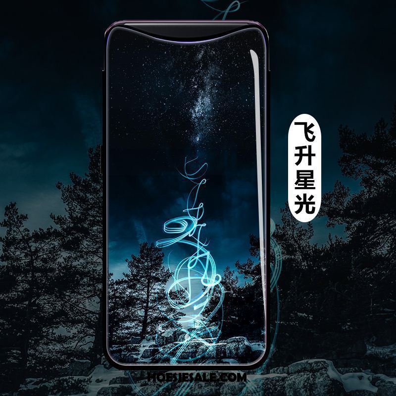 Oppo Find X Hoesje Mobiele Telefoon Hoes Zacht Trend Blauw Winkel