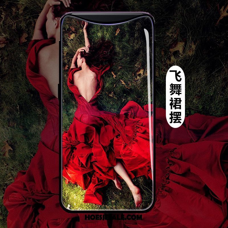 Oppo Find X Hoesje Mobiele Telefoon Hoes Zacht Trend Blauw Winkel