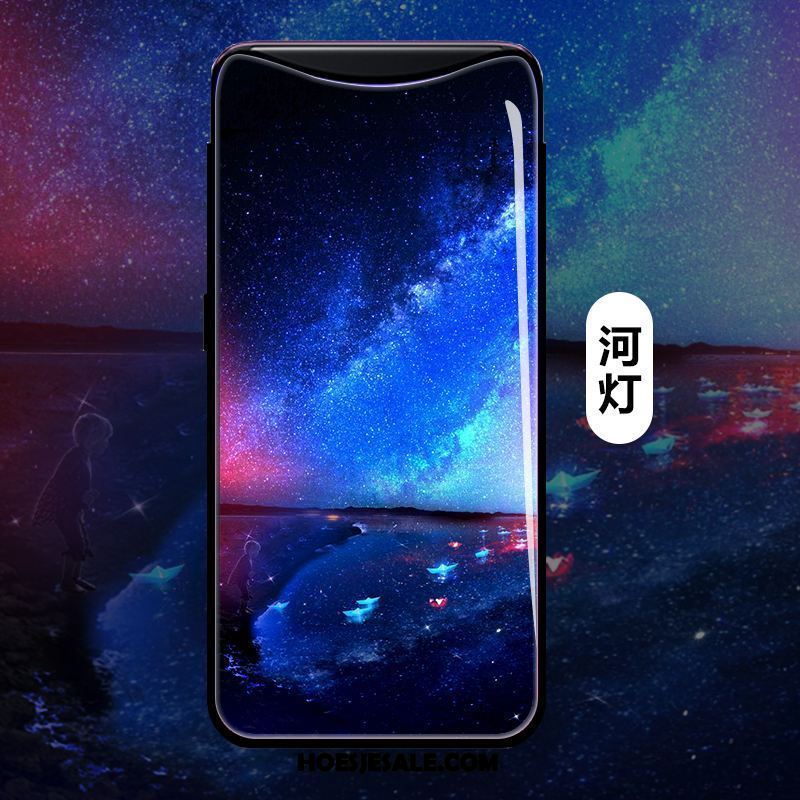 Oppo Find X Hoesje Mobiele Telefoon Hoes Zacht Trend Blauw Winkel