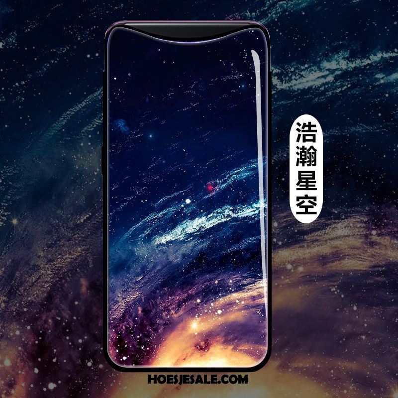 Oppo Find X Hoesje Mobiele Telefoon Hoes Zacht Trend Blauw Winkel