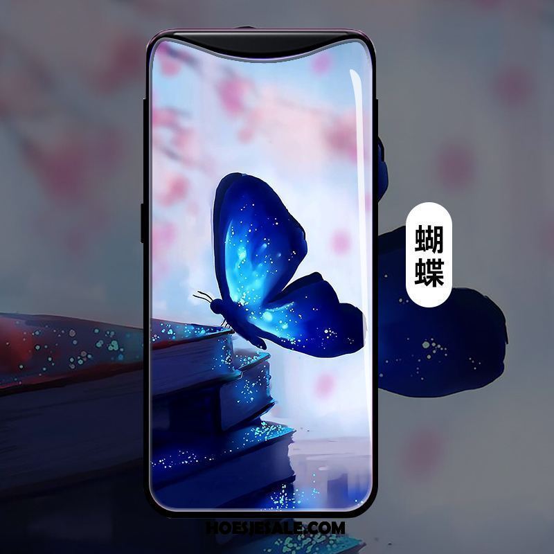 Oppo Find X Hoesje Mobiele Telefoon Hoes Zacht Trend Blauw Winkel