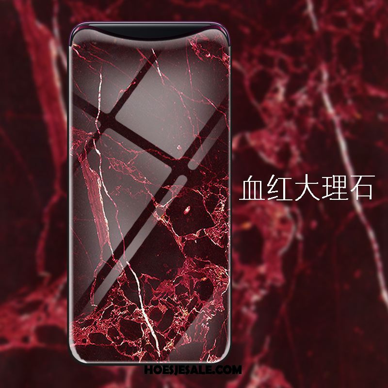 Oppo Find X Hoesje Persoonlijk Scheppend Gehard Glas Spiegel Grote Korting