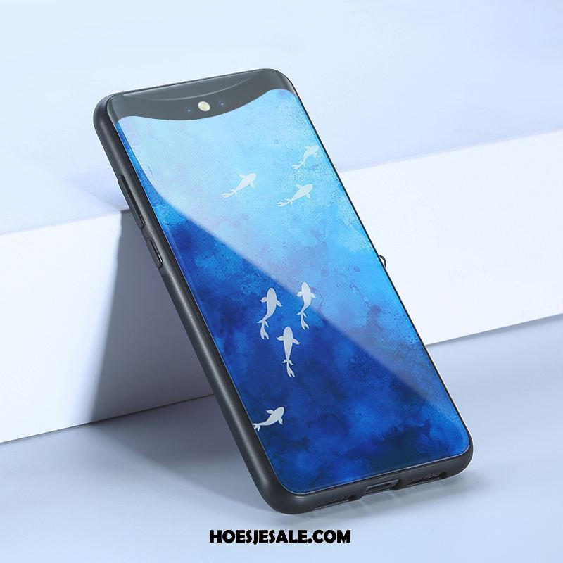 Oppo Find X Hoesje Trend Glas Bescherming Hoes Nieuw Korting