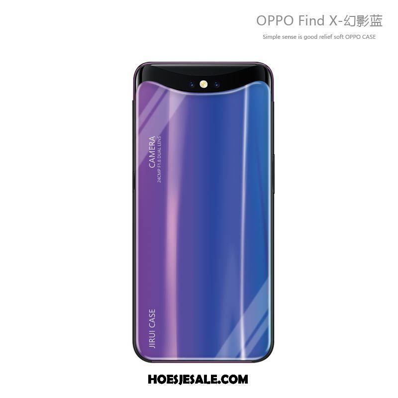 Oppo Find X Hoesje Zacht Anti-fall Hoes Mobiele Telefoon Glas Sale