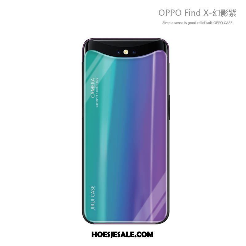 Oppo Find X Hoesje Zacht Anti-fall Hoes Mobiele Telefoon Glas Sale