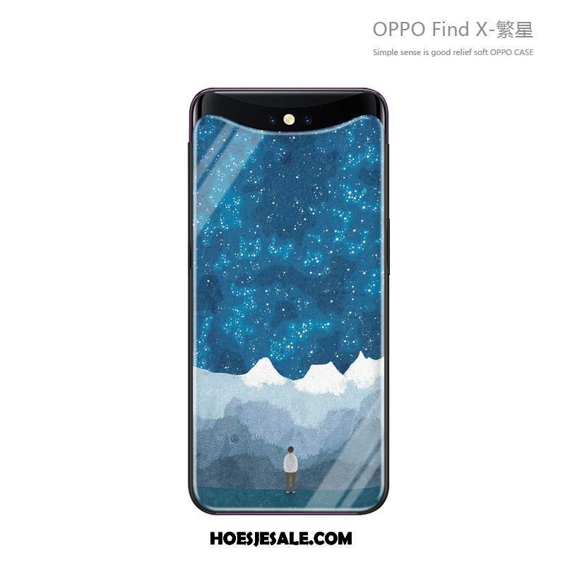 Oppo Find X Hoesje Zacht Anti-fall Hoes Mobiele Telefoon Glas Sale